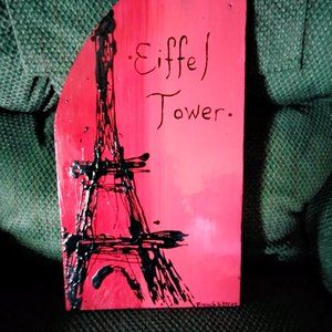 Original artist Eiffel Tower Wall Decor